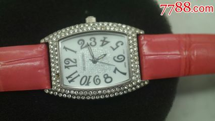 美品雙色盤鉆圈 日本PER-VALENTINO石英表的精致魅力